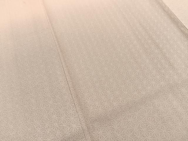 平和屋着物■訪問着　麻の葉地紋　暈し染め　正絹　逸品　BAAY8804hj
