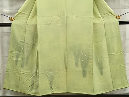 平和屋着物■訪問着　草花文　暈し染め　正絹　逸品　BAAY8810hj