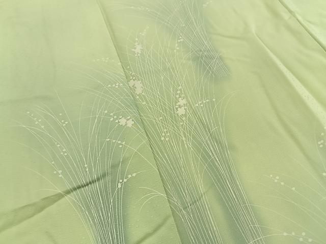平和屋着物■訪問着　草花文　暈し染め　正絹　逸品　BAAY8810hj