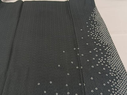 平和屋着物■豪華色留袖　総絞り　観世水　正絹　逸品　BAAY8812hj