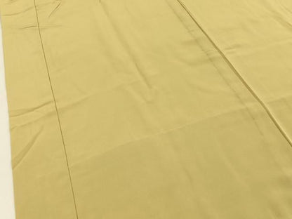 平和屋着物■長襦袢　無双仕立て　浅黄色　正絹　逸品　BAAY8837hj