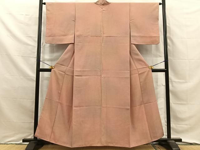 平和屋着物■江戸小紋　寄せ小紋柄　暈し染め　正絹　逸品　BAAY8839hj