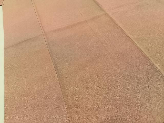 平和屋着物■江戸小紋　寄せ小紋柄　暈し染め　正絹　逸品　BAAY8839hj