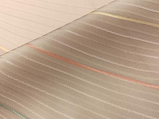 平和屋着物■上質な小紋　地紋起こし　流線文　正絹　逸品　BAAY8851hj