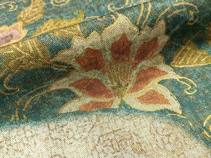 平和屋着物■豪華色留袖　更紗花唐草文　金彩　伊勢丹扱い　正絹　逸品　BAAY8853hj