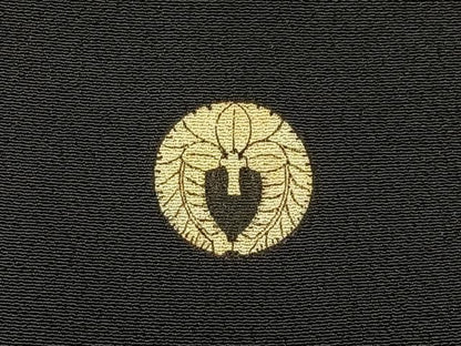 平和屋着物■豪華黒留袖　駒刺繍　松竹梅宝尽くし文　金彩　正絹　逸品　BAAY8855hj