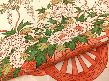 平和屋着物■豪華振袖　花車文　暈し染め　正絹　逸品　BAAY8857hj