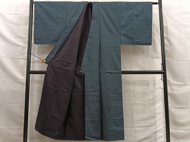平和屋着物■男性　本場大島紬　100亀甲　総詰め　正絹　逸品　未使用　BAAY8862hj