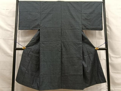 平和屋着物■男性　本場大島紬　80亀甲　総詰め　正絹　逸品　BAAY8875hj