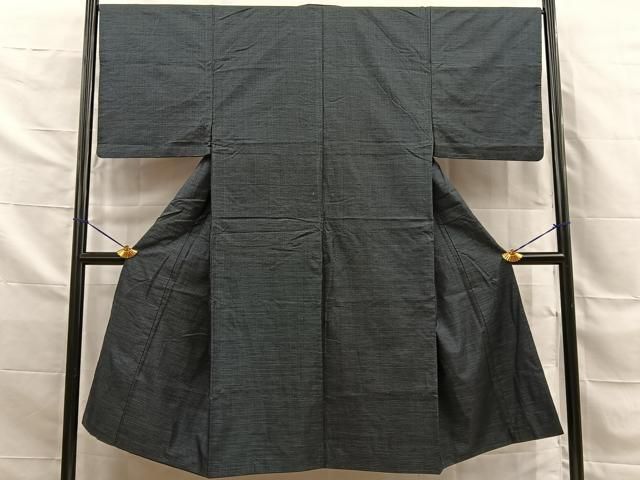 平和屋着物■男性　本場大島紬　80亀甲　総詰め　正絹　逸品　BAAY8875hj