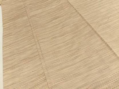 平和屋着物■上質なお召　霞文　正絹　逸品　BAAY8891hj