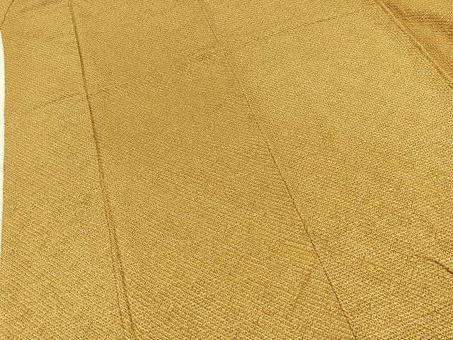 平和屋着物■大変加工の良い総絞り小紋　正絹　逸品　BAAY9104yc
