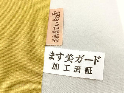 平和屋着物●本場縞大島紬　縞　ますいわ屋扱い　正絹　逸品　BAAY9120yc