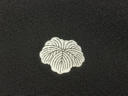 平和屋着物●豪華黒留袖　友禅　作家物　花車文　正絹　逸品　BAAY9126yc