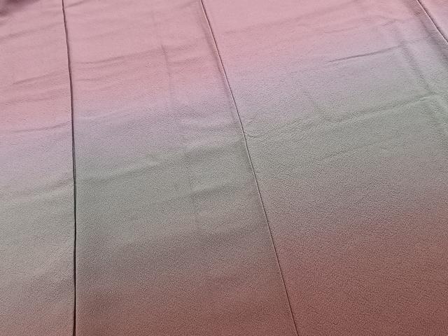 平和屋着物■訪問着　霞文　暈し染め　正絹　逸品　BAAY9129yc