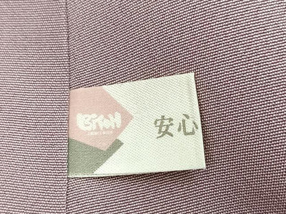 平和屋着物●訪問着　霞文　金通し地　正絹　逸品　BAAY9133yc