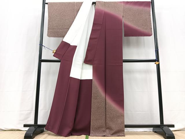 平和屋着物■訪問着　霞文　暈し染め　正絹　逸品　未使用　BAAY9146yc