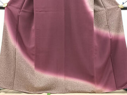 平和屋着物■訪問着　霞文　暈し染め　正絹　逸品　未使用　BAAY9146yc