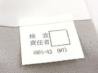 平和屋着物●豪華色留袖　駒刺繍　皮下更紗花文　金彩　正絹　逸品　BAAY9179yc