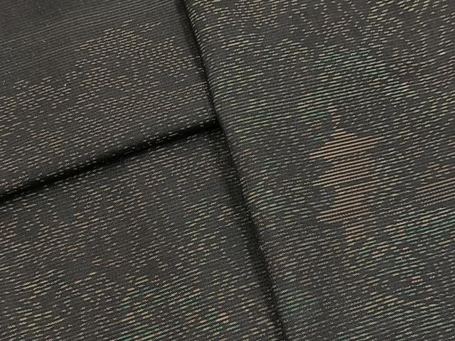 平和屋着物■本場大島紬　エ霞風景文　正絹　逸品　未使用　BAAY9215yc
