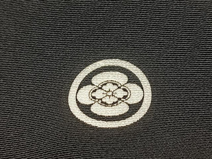 平和屋着物■豪華黒留袖　作家物　御所車流水花文　暈し染め　金銀彩　正絹　逸品　BAAY9221yc