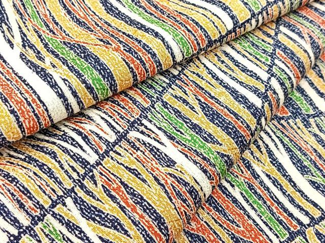 平和屋着物■上質な小紋　切嵌木立文　正絹　逸品　BAAY9237yc