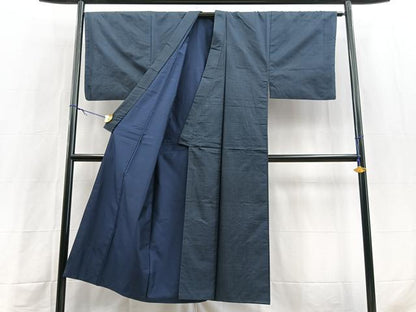 平和屋着物■男性　本場大島紬　アンサンブル　長羽織　80亀甲　総詰め　正絹　逸品　BAAY9252yc