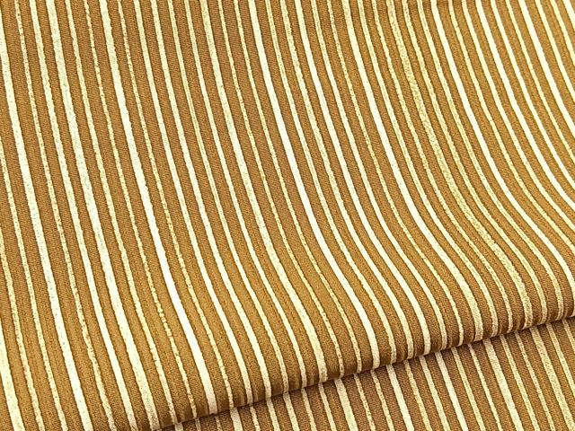 平和屋着物■上質な小紋　縞　正絹　逸品　BAAY9255yc