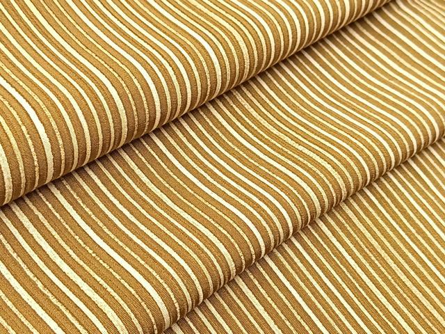 平和屋着物■上質な小紋　縞　正絹　逸品　BAAY9255yc