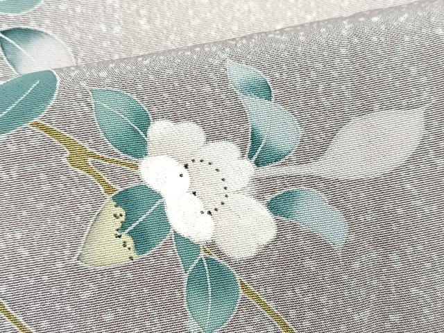 平和屋着物■訪問着　友禅　枝花文　暈し染め　正絹　逸品　BAAY9259yc