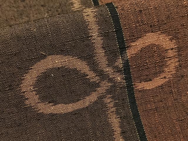 平和屋着物■上質な紬　間道　正絹　逸品　BAAY9263yc
