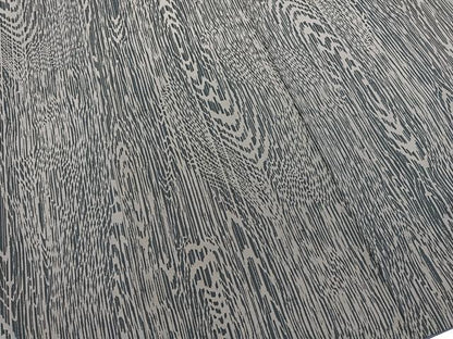 平和屋着物■本場縞大島紬　杢目文様　正絹　逸品　BAAY9282yc