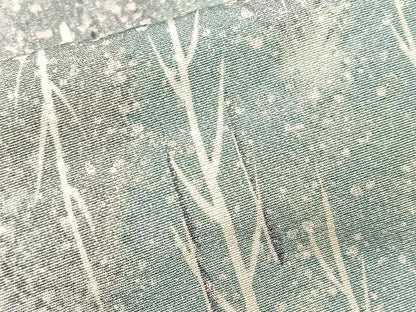 平和屋着物■上質な小紋　樹林文　暈し染め　正絹　逸品　BAAY9286yc
