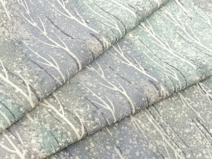 平和屋着物■上質な小紋　樹林文　暈し染め　正絹　逸品　BAAY9286yc