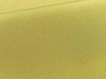 平和屋着物●上質な色無地　抹茶色　正絹　逸品　BAAY9297yc
