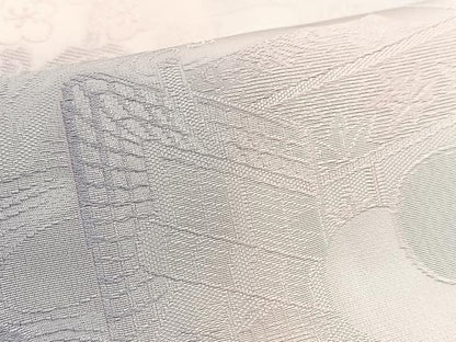 平和屋着物■訪問着　地紋起こし　流水風景文　暈し染め　正絹　逸品　BAAY9320yc