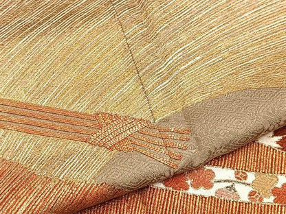 平和屋着物■豪華色留袖　駒刺繍　鬘帯花文　金彩　ロング丈　正絹　逸品　BAAY9486yc