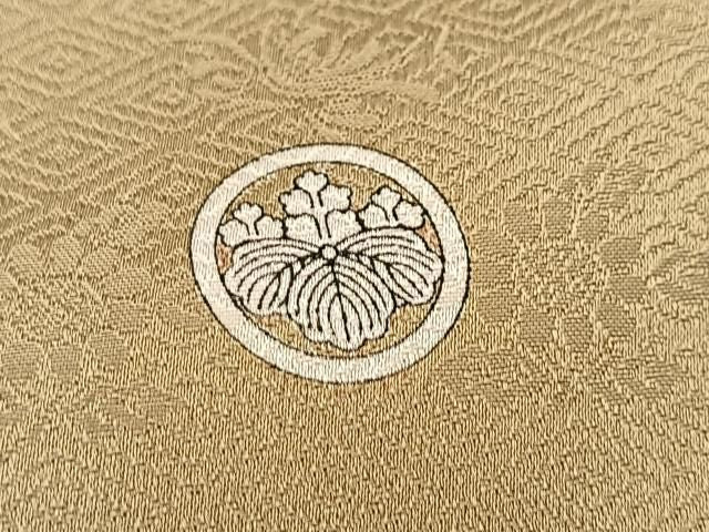 平和屋着物■豪華色留袖　駒刺繍　鬘帯花文　金彩　ロング丈　正絹　逸品　BAAY9486yc
