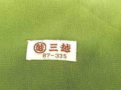 平和屋着物●樋口実　江戸小紋　大小あられ文　三越扱い　正絹　逸品　BAAY9512yc