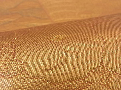 平和屋着物■六通柄袋帯 色紙重ね飛鶴文 金糸 逸品 n-by2354