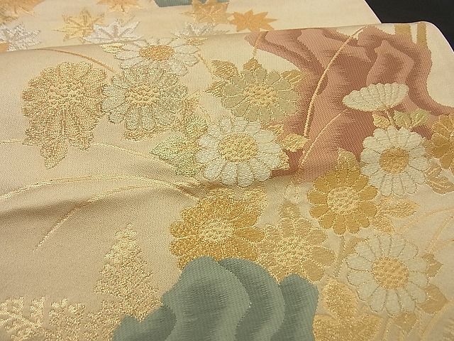 平和屋着物■六通柄袋帯 松竹梅 金銀糸 逸品 n-by2420