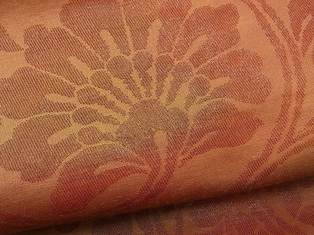 平和屋着物■六通柄袋帯 花唐草文 逸品 n-by2428