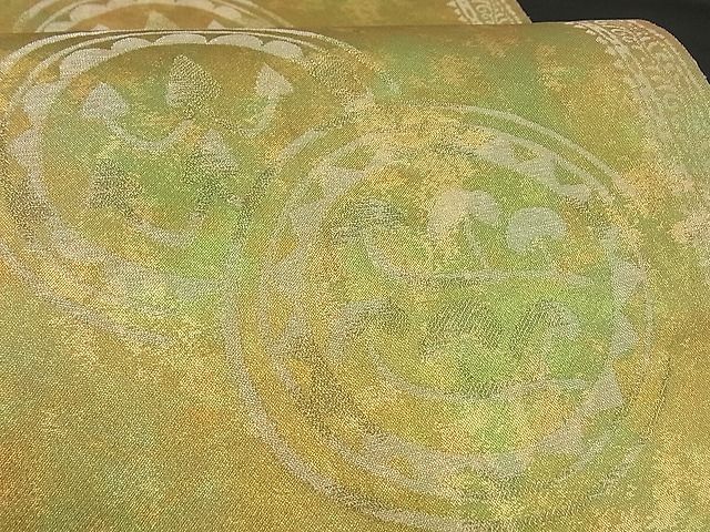平和屋着物■六通柄袋帯 吉祥文 金銀彩 逸品 n-by2456