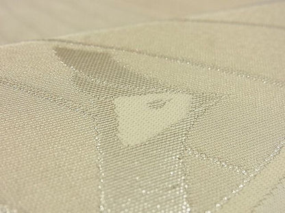 平和屋着物■六通柄袋帯 群鶴 銀糸 逸品 n-by2803