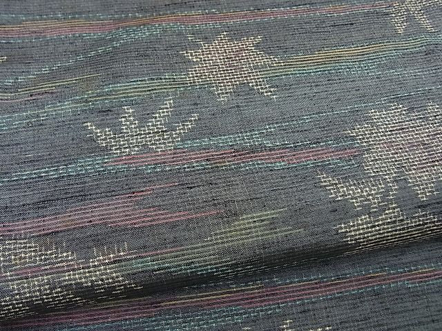 平和屋着物■上質な紬　霞楓文　逸品　n-by2901