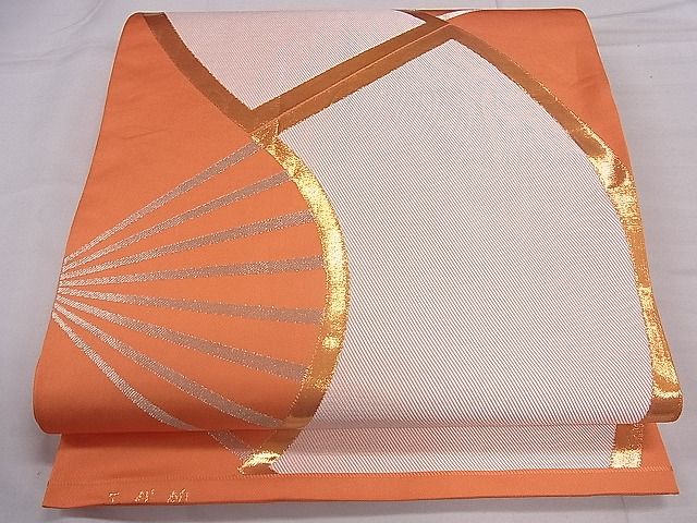 平和屋着物■六通柄 本袋帯 千代錦 金糸 逸品 ca4290