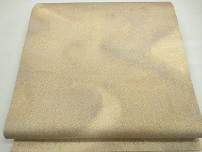 平和屋着物◎全通柄袋帯 砂子綴れ 霞文 金糸 逸品 CAAI0769yk