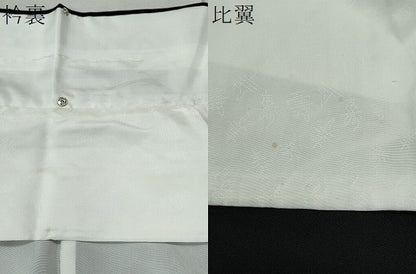 平和屋着物■豪華黒留袖 陶器花文 金彩 逸品 CAAI5866th