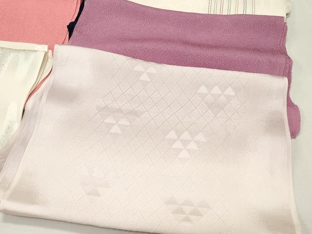 平和屋着物★和装小物　上質な帯揚げ10枚　丹後ちりめん　南天文　鱗地紋　金彩　金銀糸　金通し地　逸品　CAAI9910qe