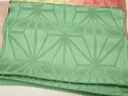 平和屋着物★和装小物　上質な帯揚げ10枚　金通し地　金彩　道長流水吉祥花文　ぼかし染　未使用あり　逸品　CAAI9915qe